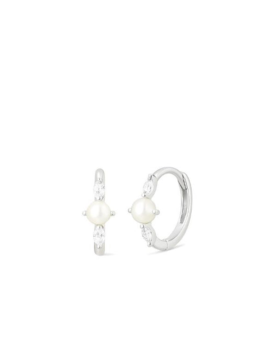 Pearl Dew Hoops