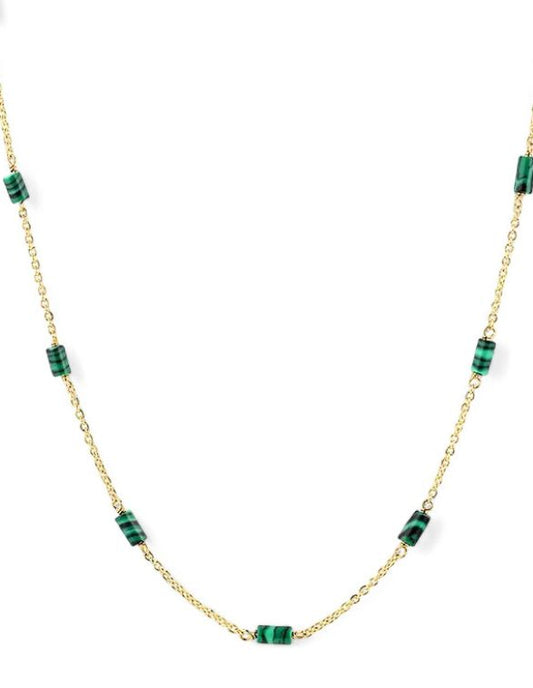Malachite Whisper Necklace
