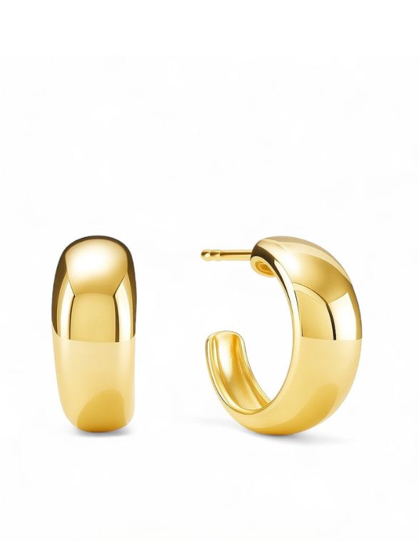 LUNA BOLD HOOPS