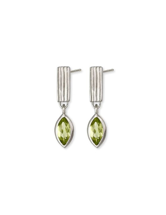 Verdant Glow Drop Earrings